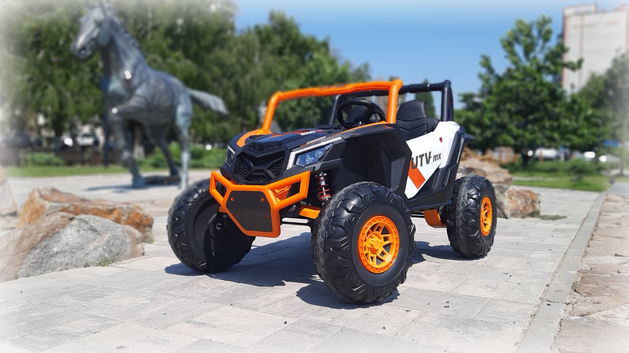 360 Buggy XMX 613 24 вольта с MP4 - детский электромобиль багги с монитором