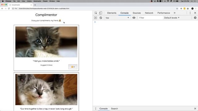 DOM CRUD pt. 1 (dumbo-web-021819) смотреть онлайн