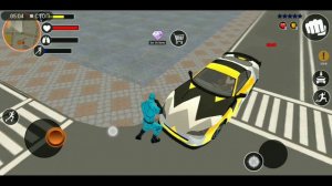 Злой синий человек - паук