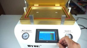 UYUE X3 Машина для спайки и прессовки сенсорных модулей/ Обзор/ Профи