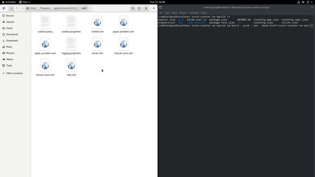 Angular Tutorial: Build Production - Deploy to Server - Tomcat Installation - Tomcat Deployment смотреть онлайн