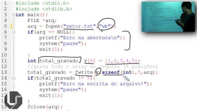 [C] Aula 75 - Arquivos: fwrite() смотреть онлайн