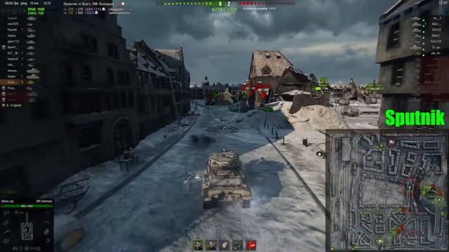 M4 Sherman, Зимний Химмельсдорф - Мастер, Основной калибр, медаль Лехвеслайхо смотреть онлайн