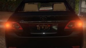 Toyota corolla 2013 Right hand | GTA V MOD | ITS AB PLAYS