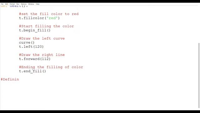 HOW TO DRAW HEART USING PYTHON STEP BY STEP || PYTHON TUTORIAL