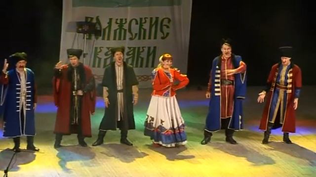 Волжские казаки - Самарская строевая смотреть онлайн