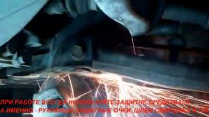 ЗАМЕНА ПЕРЕДНИХ РЫЧАГОВ Мицубиси Лансер. Replacing arms Mitsubishi Lancer.