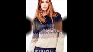 Свитер Спицами - 46 размер - 2019 / Sweater Knitting needles 46 size