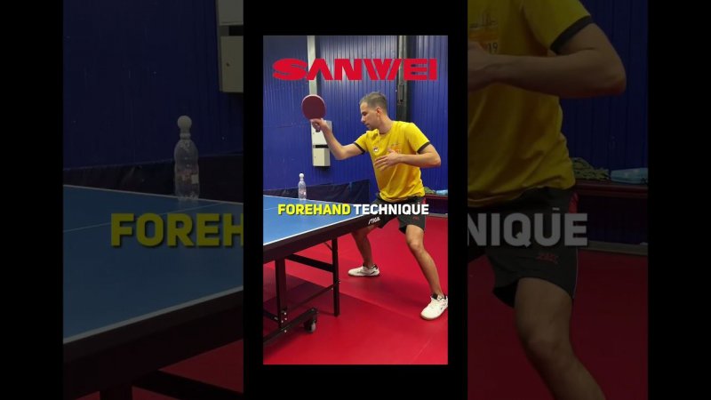 Техника форхенда #tabletennis