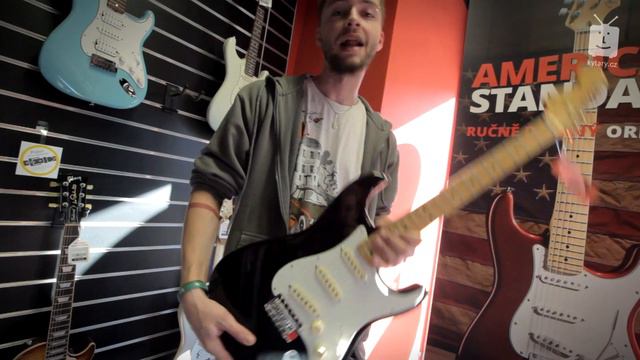 BLESKOVKY - FENDER Jimi Hendrix Stratocaster MN BK смотреть онлайн