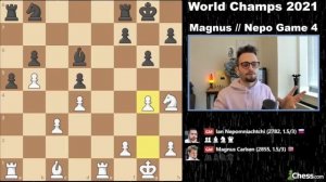 2021 World Chess Championship (Game 4)