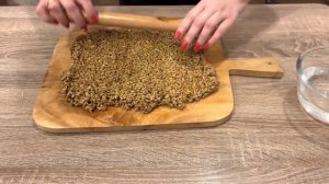 гозинаки из семечек подсолнуха / მზესუმზირის გოზინაყი