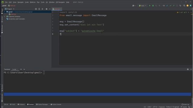 Emails mit Python versenden - via smtplib & Gmail [UPDATE] смотреть онлайн