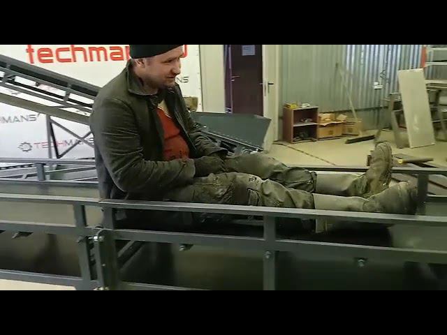 Конвейер ленточный. Транспортёр. Тест-драйв