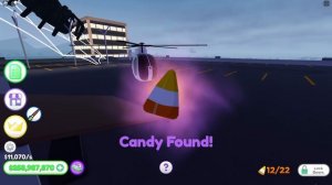 ALL 22 Candy Corn Locations + DMC Car in Mega Mansion Tycoon - ROBLOX