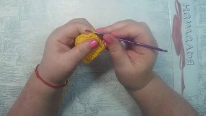 Как связать Плотный Бабушкин Квадрат /Вязание крючком