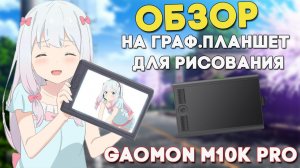 Графический планшет GAOMON M10K PRO - обзор! | ГП GAOMON анимешника - анимации, манга и ОСУ!