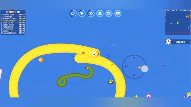 Worm hunt Battle Arena | Snake Battle Game play NEW UPDATE смотреть онлайн