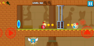 Приключения красного и голубого шарика. Головоломка. Серия 51. Видеоигры