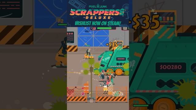 PixelJunk Scrappers Deluxe is Verified on Steam Deck!