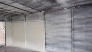 Утепление металлического гаража пенополиуретаном (ППУ). Теплоизоляция Краснодар. Тermoizol-ppu.