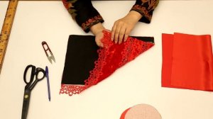 Новогодний подарок своими руками. Как сшить декоративный мешочек?
