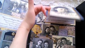 Большой семейный ретро альбом. Скрапбукинг. Family Album