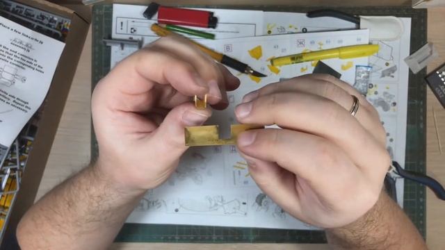 Стрим M4A2 Sherman Звезда Часть VIII. Сборка дефлектора выхлопа из фототравления. смотреть онлайн