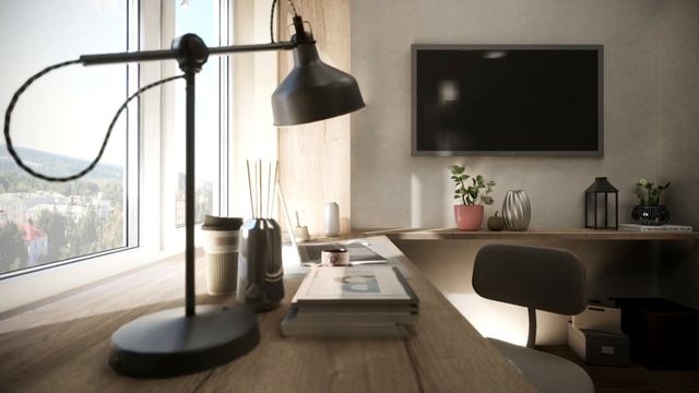 Интерьер квартиры в UE5, RTX Lumen @ Apartment Interior In UE5