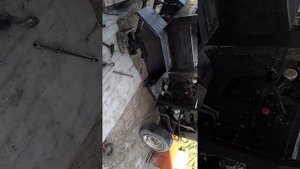 Блокировка редуктора на самодельном тракторе ?Вот что стало с заваренами сателитами