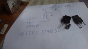 Ремонт телевизора VESTEL VR-2173 на шасси 11AK30