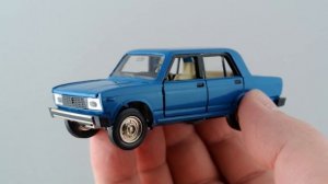 Сделано в СССР: ВАЗ-2105 "Жигули" [Тантал-Агат-Радон] советская масштабная модель 1:43