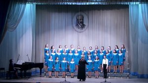 02 хор «Вдохновение» русская народная песня «Ах ты, степь широкая», обработка для детского хора А