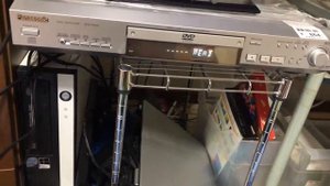 Panasonic DVDプレイヤー　DVD RV32　動作確認　※付属のリモコンが・・・