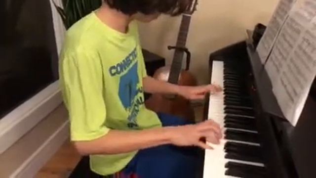 Master of Puppets piano cover смотреть онлайн