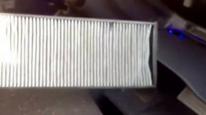 Замена салонного фильтра Hyundai Accent