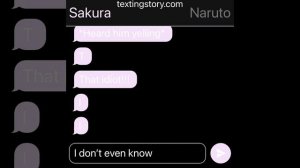 Naruto’s stronger.... part 1 (Naruto group chat| read description)