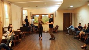 Katerina Kravchuk & Dima Loza, bachata workshop 9.04.2017