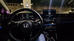 Зарядка электромобиля Honda E:NS1 2022 перед дальней поездкой на 700км.