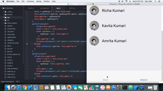 Dating App using React Native and Firebase - Part 1 смотреть онлайн