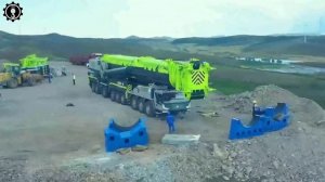 ТОП 5 крупнейших телескопических передвижных колесных кранов.