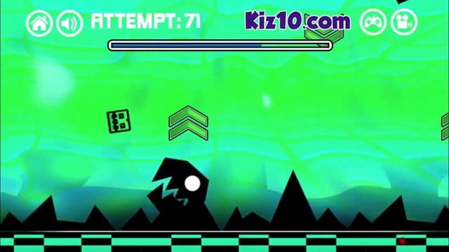 GEOMETRY NEON DASH - SUBZERO GAME WALKTHROUGH