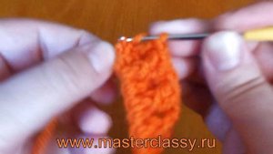 DIY. Вязание узора крючком: вафелька. Подробный видео урок