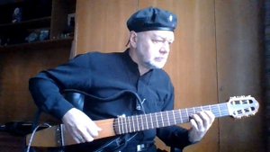 Снегири (Юрий Антонов) на гитаре