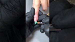 Моделирование(наращивание) ногтей гелем в технике «френч» - миндаль?#ногти #nails