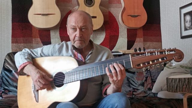 О GRAND: Гитара русская акустическая новая динамическая! смотреть онлайн