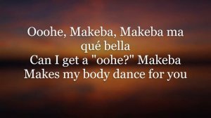 Makeba - Jain  (lyrics)(tiktok)