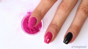 Бархатный маникюр в домашних условиях. Как сделать бархатные ногти | Velvet Nails