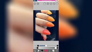Как сделать цветные волосы, губы, ногти в Ibis PaintX? #рисование #ibispaintx