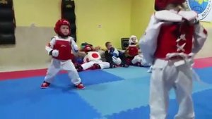 Тхэквондо, девочки 5 лет! 21.11.2016 год.